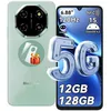 Image de 5G Téléphone Portable Débloqué Blackview SHARK 6 12Go+128Go/2To6.8816MP+8MP5000mAhAndroid 15 SmartphoneDual SIMNFCVert