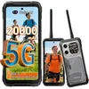 Image de Téléphone Portable Incassable Blackview XPLORE 1 Walkie Talkie 5G Smartphone 678 Android 1548Go+512Go/2To20000mAhNFC-Noir