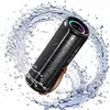 Image de BLACKVIEW AuraBass3 Enceinte Bluetooth Portable Extérieure IPX7 Son 360° Hi-Fi Bluetooth 5.3 Basses Puissantes TWS 3600 mAh RGB