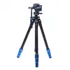 Image de Kit Trépied Slim Video Tsl08as2csh Aluminium Noir 145 Cm Benro