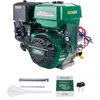 Image de Moteur à essence horizontal 420cc OHV 4 temps petit moteur à gaz électrique pour Karts compresseurs