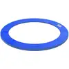 Image de Couvre-ressort Trampoline Ø 244 Cm - Coussin De Protection Des Ressorts - Rembourrage 1,5 Cm - Pvc Bleu