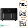Image de Friteuse à air xiaomi dual zone af 10l noir 2700 w 10 l