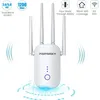Image de PIMPIMSKY Répéteur WiFi Puissant 1200Mbps Amplificateur WiFi 5.8GHz & 2.4GHz Extender Double Bande WiFi Range Booster 1 Port