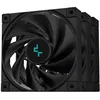 Image de Ventilateur DEEPCOOL FK120 (Noir) - Pack 3 - 3x120mm - 500-1850 RPM -