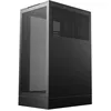 Image de Boîtier PC sans alimentation - DEEPCOOL - CH270 Digital - Mini tour - Format M-ATX - 1x120mm RGB inclus + affichage digital - Noir