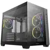 Image de Boîtier Pc - Cg330 - Mini Tour - Format Micro-atx - 3 Ventilateurs Argb Inclus - Noir