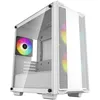 Image de Boitier PC - DEEPCOOL - R-CC360-WHAPM3-G-1 - CC360 ARGB - Mini tour - Format Micro-ATX - 3 ventilateurs ARGB - Blanc