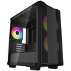 Image de Boîtier Pc - - Cc360 A-rgb (noir) - Mini Tour - Format Micro-atx - 3x120mm A-rgb