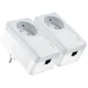 Image de Kit de 2 cpl av600 avec prise gigogne gris et blanc tp-link
