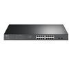 Image de TP-Link JetStream TL-SG1218MPE - commutateur - 16 ports - intelligent - Montable sur rack