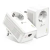 Image de Pack de 2 adaptateurs CPL 1000 Mbps avec 1 port Gigabit Ethernet - TL-PA7017 KIT - Blanc TP-LINK