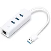 Image de TP-Link UE330 Adaptateur USB 3.0 Ethernet Gigabit & HUB USB 3.0 avec 3 ports USB