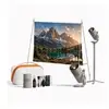 Image de Vidéoprojecteur portable full hd 1080p dlp 450 lm avec pied batterie, écran et sac 8315698