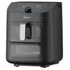 Image de Midea mad1100dadk friteuse double 11 l autonome 1700 w friteuse d'air chaud noir