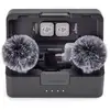 Image de Kit Micro Sans Fil Dji Mic Mini 2 2 Émetteurs + 1 Récepteur Mobile Noir Blanc