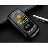 Image de Téléphone mobile senior à clapet - MARQUE - Double écran LCD - Sonnerie ultra forte - Noir - 24 po