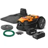 Image de Robot tondeuse autonome - LAWNMASTER - 24V 4Ah - Sans câble périphérique - Jusquà 800 m² - Largeur 20 cm