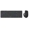 Image de Clavier et souris sans fil rapoo 9760m gris foncé ultra-mince multimode 13275