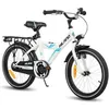 Image de Vélo denfant - HILAND - 18 pouces - Stabilisateurs - Selle réglable - Prémonté à 90%