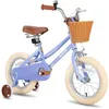 Image de Vélos pour enfants - HILAND - 16 pouces - Bleu - Frein à main - Assemblage facile