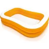 Image de Piscine gonflable rectangulaire - INTEX - Family Abricot - Dimensions 229x147x46cm - PVC
