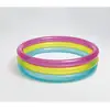 Image de Piscinette Pataugeoire Gonflable Rainbow - Diam. 86 X H. 25 Cm