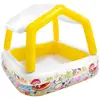 Image de Intex piscine à parasol gonflable 157x157x122 cm