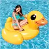 Image de Bouée Gonflable Canard Intex Vinyl Jaune 147x147x81 Cm