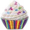 Image de Matelas Gonflable "cupcake" 142cm Multicolore