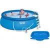 Image de Kit Piscine hors sol autoportante INTEX - Easy Set  - 457 x 122 cm - Ronde (Pompe bâche tapis de sol échelle) - 26168NP