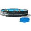 Image de Kit Piscine hors sol tubulaire INTEX - Ultra XTR - 610 x 122 cm - Ronde (Filtre à sable bâche tapis de sol échelle) - 26334GN