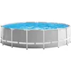 Image de Piscine Tubulaire Ronde Avec Accessoires Prism - Diam. 4,57 M X Haut. 1,22 M - Gris