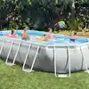 Image de Ensemble De Piscine Ovale Prism Frame 503x274x122 Cm 26796gn Intex
