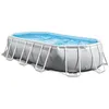 Image de Kit Piscine hors sol tubulaire INTEX - Pris Frame - 503 x 274 x 122 cm - Ovale (Pompe bâche tapis de sol et échelle) - 26796NP