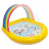 Image de Aire De Jeux Gonflable "arc-en-ciel" 147cm Jaune