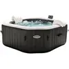 Image de Spa Gonflable Purespa Carbone Octogonal Bulles Et Jets 4 Places - Intex