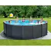 Image de Ensemble De Piscine Hors Sol Graphite Gray Panel 478x124 Cm Intex