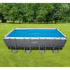 Image de Couverture Solaire De Piscine Bleu 538x253 Cm Polyéthylène Intex