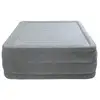 Image de Intex matelas double comfort-plush high-rise - gris - 152x203x56 cm