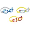 Image de Lunette de natation - Intex - Fun Crabe/Requin - Silicone - 3-8 ans - Protection UV