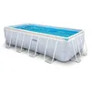Image de Kit Piscine hors sol tubulaire INTEX - Pris Frame - 400 x 200 x 100 cm - Rectangulaire (Pompe cartouche et échelle) - 26780NP