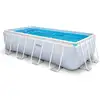 Image de Piscine hors sol rectangulaire 400x200x100cm intex chevron 26780 INT6941057423326
