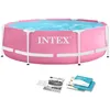 Image de Piscine de jardin à cadre - Intex - 244x76 cm - PVC à 3 couches - Renforcement en nylon
