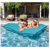 Image de Pouf Flottant Géant Mobilier Extérieur Polyester Bleu 198 X 157 Cm Intex