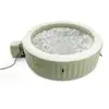 Image de Spa gonflable purespa olive rond bulles 8 places - intex