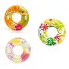 Image de Bouée gonflable géante tropicale 97cm INTEX