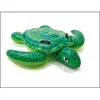 Image de Matelas de piscine - Tortue de mer - 150 x 127 cm - Plastique - Utilisation extérieure - Mixte