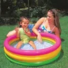 Image de Intex Piscine gonflable bébé 3 anneaux multicolores 58924