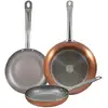 Image de Définissez 3pc Sarten Pressant De L'aluminium, Adapté À L'induction, Optimum Plus